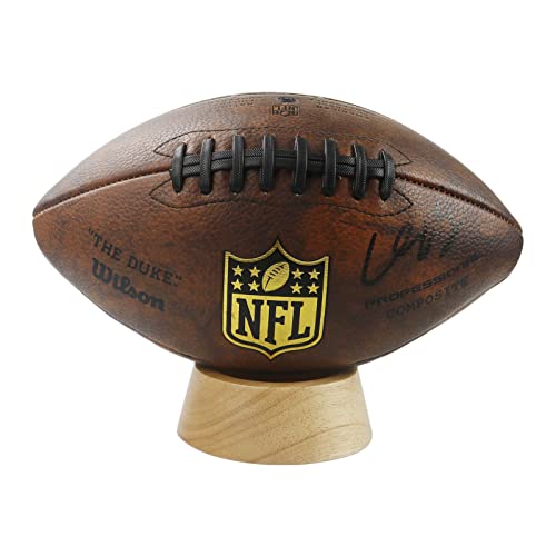 HillSpring Wood Display Stand for Basketball Football Volleyball Soccer Ball , Crystal Ball Stand Holder