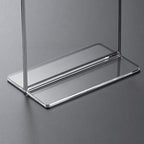 HIIMIEI Acrylic Sign Holder 8.5 x 11: Table Menu Display Stand, Clear Plastic 8.5x11 Double Sided Picture Frames for Desk Display(6 Pack)