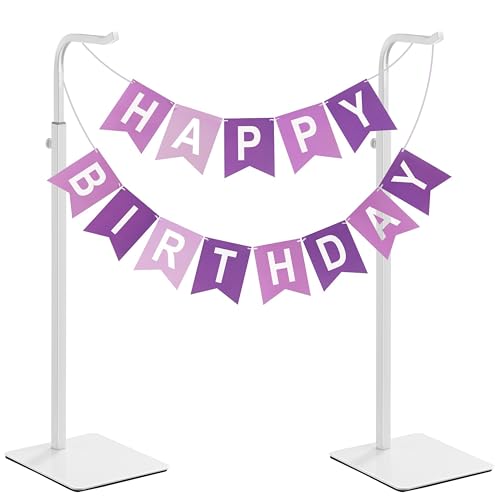 pickpiff Adjustable Purse Display Stands - White Tabletop Display Holder for Handbags, Wreaths and Banners, for Home Closets, Retail Displays and Vendor Booths (2-Pack) | Non-Slip Base - color: White, size: 2 Pack