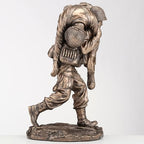 Veronese Design 9 1/2 Inch No Soldier Left Behind Cold Cast Resin Bronze Finish Sculpture US Military Veteran Gift