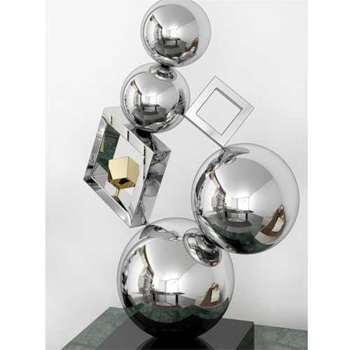 Statue Decorations Luxury Living Room TV Cabinet Wine Cabinet Ornaments Entryway Decorations Metal Crafts Home Decor Object