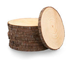 Set of (12) 9-11 inch Wood Slices for centerpieces! Wood Slice centerpieces, Wood Rounds, Tree Slices (9-11 inch 12 Pack) - size: Set of 12 Medium (9-11")