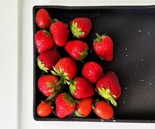 Small Black Serving Tray (9.5 x 7 inch) for Serving Accessory, Spa, Coffee, Drinks, Wine, Tea, Bar, Party, Seasoning, Perfume and Display Use. - color: Black-1 Tray, size: 9.5" x 7" x 0.8"