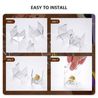 Championship Ring Display Case, Acrylic Display Box and Holder for Super Bowl, Championship, and Baseball Rings, for Collectors and Enthusiasts, 1pc