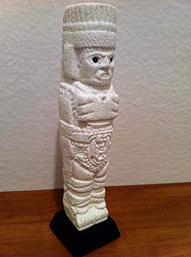 Handmade Aztec Toltec Atlantean Warrior Modern Art Statue (Small)