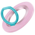 SYNCWIRE Magnetic Phone Ring Holder for MagSafe, 360° Rotation Cell Phone Grip Stand Finger Ring Kickstand Two-Sided Magnet Compatible with iPhone 17 Pro Max 16 15 14 13 12 MagSafe Accessories - color: Single Ring-1PCS-Candy Pop