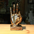 Nice purchase Hand Finger Gesture Desk Statues Fingers Sculpture Creative Home Living Room Cabinet Shelf Decoration (OK Gesture in Gold) - color: Ok Gesture in Gold