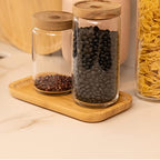 Bamboo Vanity Tray, Bathroom Counter Tray, Toilet Tank Top Tray for Organizing and Decor Display, 9.8 x 5.5 x 0.8 inch - size: 9.8" x 5.5" x 0.8"