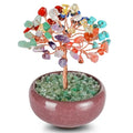 Crystal Tree of Life for Wealth & Prosperity,Seven Chakra Tree for Energy Balance,Crystal Decoration for Home