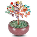 Crystal Tree of Life for Wealth & Prosperity,Seven Chakra Tree for Energy Balance,Crystal Decoration for Home