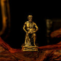 CHOVY Aquarius – Aquarius Water Bearer Brass Zodiac Sculpture – 100% Solid Handcrafted Retro Figurine, Unique Astrology Desk & Shelf Decor - style: Aquarius