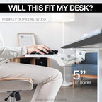 VIVO Adjustable 25 x 10 inch Computer Keyboard and Mouse Platform Tray Ergonomic Under Table Desk Mount Drawer Underdesk Shelf, White, MOUNT-KB03W - color: White, size: 25"
