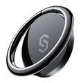 Syncwire Cell Phone Ring Holder Stand, 360 ° Rotation Finger Ring Kickstand Polished Metal Phone Grip Compatible with iPhone, Samsung, LG, Sony - color: Black, size: 1 Pack