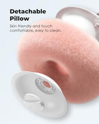 Viozon Tablet Stand Pillow, Compatible with 4.7"-13" Phone/Tablet, iPad, iPhone, Samsung, Google, Kindle, 360°Adjustable Phone Holder for Bed with Soft Plush Fabric, and Detachable Bowl, Pink - color: Pink