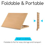 MEEDEN Extra Large(20"x 30") Wooden Tabletop Easel for Painting, 5-Position Adjustable Drawing & Sketching Board, Portable Beechwood Desktop Art Easel Stand for Adults, Artists, Beginners & Student - size: Extra Large（30 L * 20W）