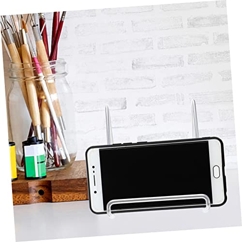 Alipis 2pcs Metal Display Stand for Photo Frames Magazines Home Decor Modern Minimalist Tabletop Ornament Metal Craftsmanship for Office Living Room Display