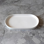 Elegant Ceramic Kitchen Sink Caddy, Bathroom Countertop Tray, Ceramic Vanity Tray - Durable, Heat-Resistant Design for Keys, Jewelry, and More - Dishwasher Safe, 7.5" x 4.1" x 0.8" - size: 7.5" x 4.1" x 0.8"