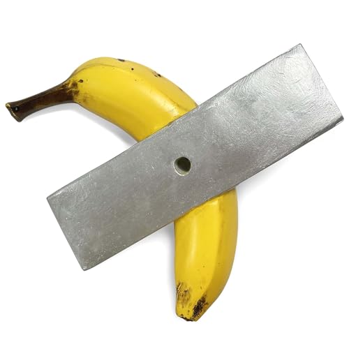 Duct Tape Banana, Handmade Banana Wall Sculpture, Fruit Sculpture Wall Decor, Resin Wall Hanging Decoration for Living Room Dining Room Bedroom Kitchen Office Home Gift for Men Women