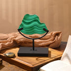 Marsui Large Rock Display Stand Slab Stands Crystal Holders Metal One Arm Two Prong Display Easel Holder for Plate Slab Slice Fossil Flat Minerals Crystals(5.91 x 3.74 x 5.31 Inches,Black) - size: 5.91 x 3.74 x 5.31 Inches
