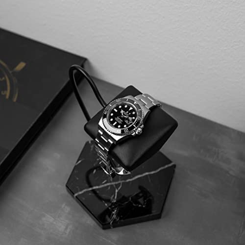 LYS&LYX Handcrafted Watch Display Stand (Black) - color: black/black/black