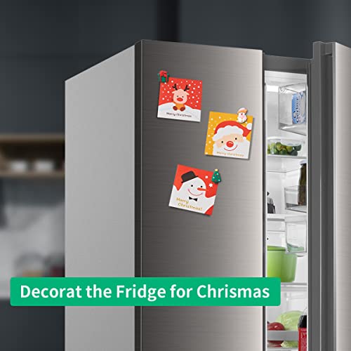 RHINOCATS Cute Christmas Magnets - 22 Pack Super Strong Refrigerator & Whiteboard/Locker Magnets - color: Christmas Special 22-pack