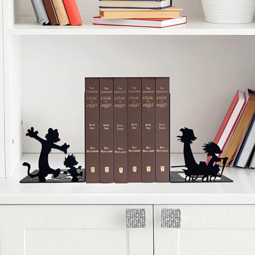 C&H Decorative Bookends – Modern Kids Book Stopper for Shelves, Home Decor, Collectible Merchandise