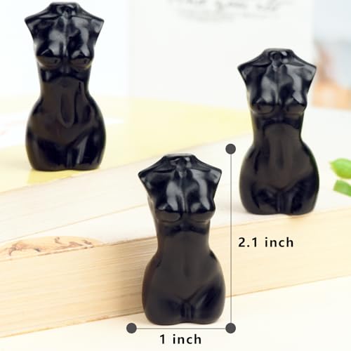 Obsidian Female Crystal Body Sculpting Products (Obsidian 2 inch) - color: Female Obsidian
