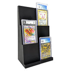 EnderToys Graded Card Slab 3-Tier Stadium Displays (2 Pack), Compatible with PSA, Beckett, and CGC - Trading Card Holder - Card Stand - Sports Card Display - size: 3-Tier