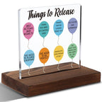 Mental Health Gifts for Women, Encouragement Gifts for Women, Positive Affirmation Gift for Woman, Modern Acrylic Desk Plaque with Inspirational Quotes, 10 x 10 x 1.5 cm,XXD47 - style: Woman2