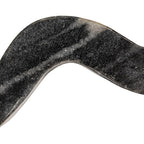 Bloomingville Marble Wave Double Taper Candle Holder, Grey - color: Gray
