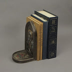 Veronese Design 8 1/4" The Immaculate Heart of Mary Resin Sculpture Bronze Finish Standing Plaque Single Bookend