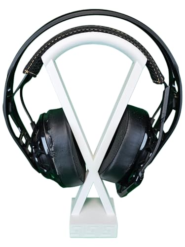 Minimalist Headphone Stand (Matte White) - color: Matte White