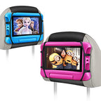 WONNIE Car Tablet Holder, Upgraded iPad Holders for Car Mount Headrest, iPad Mount Back Seat for Kids with Anti-Slip Strap, Silicone Holding Net/Fits All 7-12.9'' Tablets, 2 Pack - size: 2 Pack- fits 7-12.9" tablet