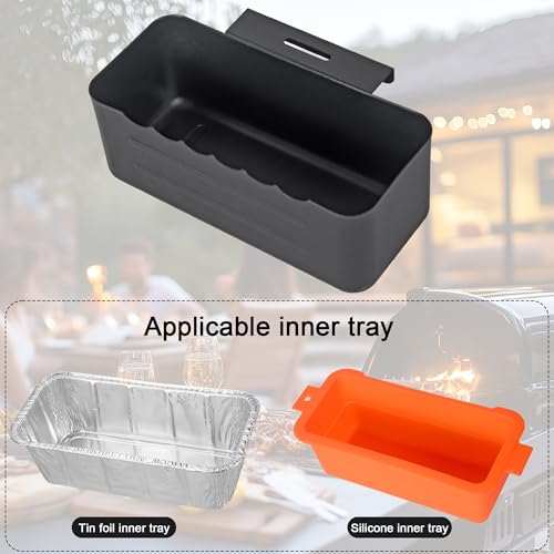 Grease Trap/Griddle Grease Catcher/Drip Tray/Grease Cup Replacement for Blackstone Grill,Grease Catcher for Black Stone Griddle 17, 22, 28, 30 & 36 inches. - color: Drip Tray