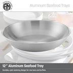 American Metalcraft SEA12 Aluminum Seafood Tray, Silver, 75-oz., 12-Inch