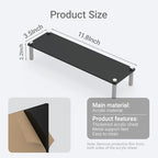 Acrylic Display Riser Stand - Clear Organizer for Perfume, Cupcakes, Figures, Desserts, and Party Decoration - size: 1-Tier
