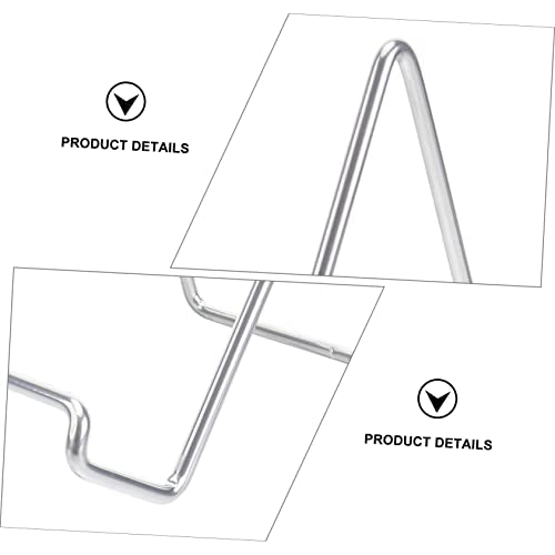 Happyyami 2pcs Modern Display Stand for Photos Books and Decorations Sturdy Minimalist Showpiece Holder for Use for Events and Celebrations