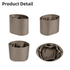 Purse Organizer Silky Smooth For Hermes In The Loop 18 Bags,Silk Luxury Handbag Tote in Bag Shapers (Grey) - color: Grey