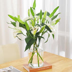 3 Clear Acrylic Cylinder Vase for Centerpieces, Tall Cylinder Plastic Hurricane Vases, Large Unbreakable Flower Vases for Wedding Bouquet (D 4.8" X H 8" + H 10" + H 12" Set of 3 + 2 Holder) - color: 3 Clear - L