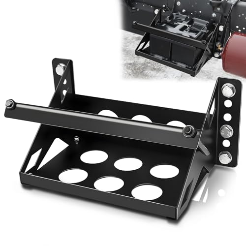 Metal Steel Battery Mounting Trays - Fits up to 10.63"×7.06"×7.5", Anti-Rust Corrosion for Cars, Trucks, Boats, RVs, Pickup,and Trailersr,Easy Bolt-In Battery Tray