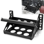 Metal Steel Battery Mounting Trays - Fits up to 10.63"×7.06"×7.5", Anti-Rust Corrosion for Cars, Trucks, Boats, RVs, Pickup,and Trailersr,Easy Bolt-In Battery Tray