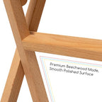 MEEDEN Folding Art Print Rack - Beechwood Art Storage Rack - Artist Storage and Display Rack for Canvas Art Prints Panels Posters Art Gallery Shows - size: Small