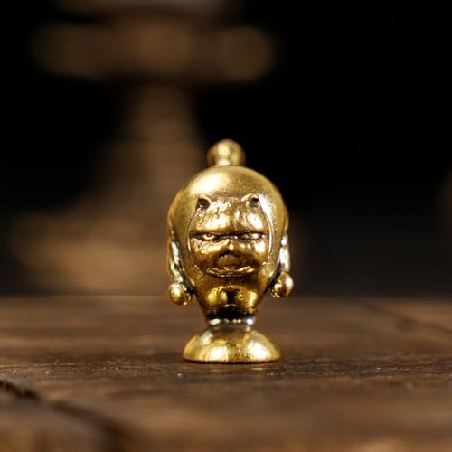 CHOVY Vintage Style Jumping Cat Figurine - 100% Solid Brass Retro Statue | Handcrafted Desk Ornament, Collectible Art Piece for Home & Office Decor | Unique Gift for Cat Lovers - style: Jumping cat