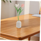 Cabilock Modern Ceramic Vase for Home Decor Minimalist Aesthetic Flower Vase for Living Room Bedroom and Centerpieces Chic Matte Finish for Elegant Flower Arrangements