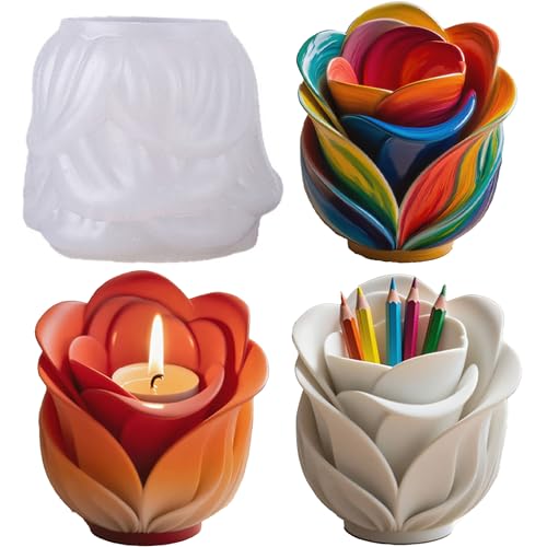 1 Pc Cross-Legged Coffee Frog Silicone Resin Mold 3D Sitting Frog Epoxy Resin Casting Mold for DIY Epoxy Crafts Garden Decor Desk Ornaments Birthday Party Gifts Bookends Home Decoration - color: Rose Resin Mold