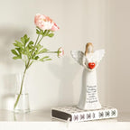 70th Birthday Gifts for Women, Happy 70th Birthday Gifts for Mom, Grandma, Aunt, Mother-in-Law, Friend, Ceramic Angel Figurine - color: Sy0223