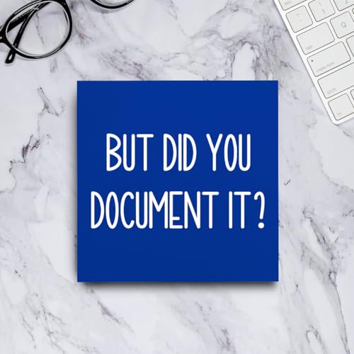 Funny HR Decor Office Decor Human Resources Office Desk Ornament HR Wooden Box Sign for Tabletop Bookshelf Thank You Gifts for Home Farmhouse Meeting Room Bedroom Library Retirement Boss Day Blue - color: Blue, size: 5 x 5 inches