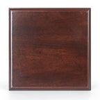 Falling in Art Wood Square Base-Hand Casting Structure Base, DIY Crafts, Keepsake Display, Art Exhibition, Home Decoration, 8'' - size: Square 8''