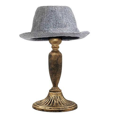 Owlgift Vintage Dome Shape Design Removable Metal Hat Rack/Cap/Wig Storage Holder Display Stand, Bronze - color: Bronze