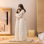 Gifts for Mom from Daughter, Mother and Daughter Hugging Figurines - Perfect for Mothers Day Christmas or Birthday Gifts, Resin, 9.8" H - style: Hugging Mom Daughter